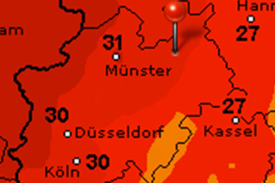 Spitzentemperaturen von über 30 Grad sind am Wochenende keine Seltenheit.