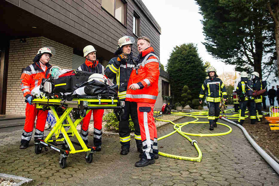 Die Rettungskräfte konnten die Familie vor Schlimmeren bewahren.