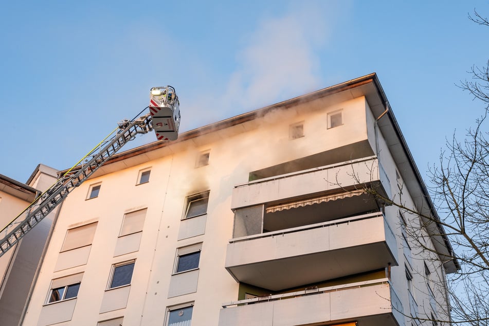 Im siebten Stock entdeckte man die Rauchentwicklung.