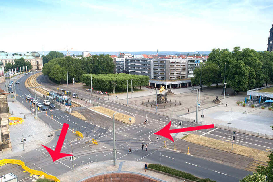 Die Verkehrsführung am Neustädter Markt wird sich in den nächsten Jahren deutlich ändern.