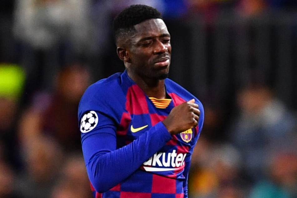 Ousmane Dembele zog sich einen Muskelriss zu und fällt mehrere Monate aus.