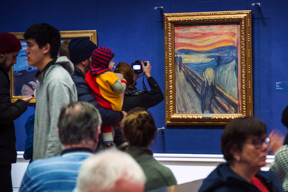 Klima-Aktivisten wollen sich an Munchs "Schrei" festkleben - und scheitern