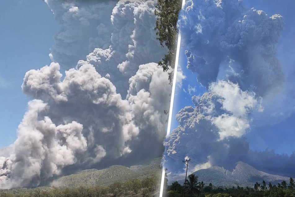 Volcán indonesio escupe columna de cenizas de 18.000 metros de altura