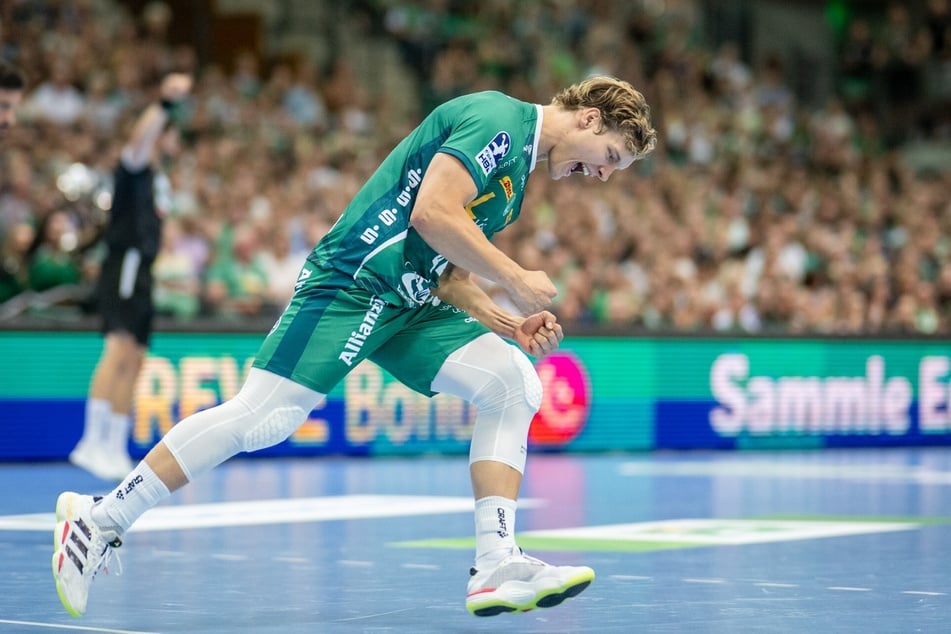 Der SC DHfK Leipzig, mit Shootingstar Blaer Hinriksson, trifft im Viertelfinale auf den TBV Lemgo.