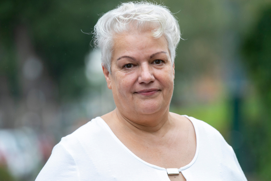Heidi Geiler (64) kämpft fürs Sachsenbad.
