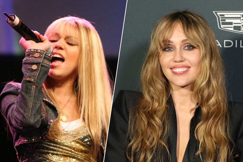 Miley Cyrus teases Hannah Montana comeback plans: "You see the bangs!"