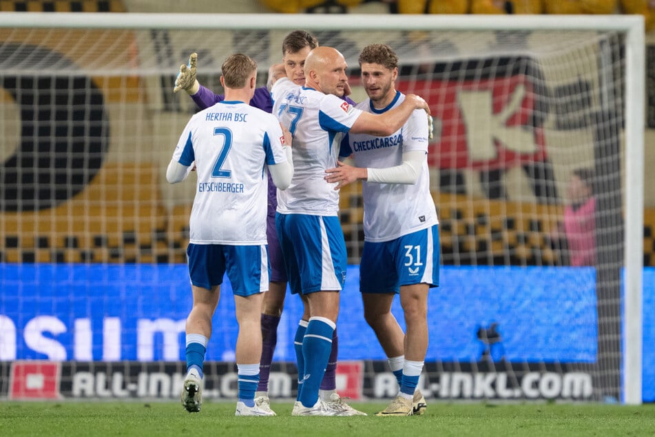 Hertha BSC feiert bei Dynamo Dresden den nächsten wichtigen Auswärtssieg.