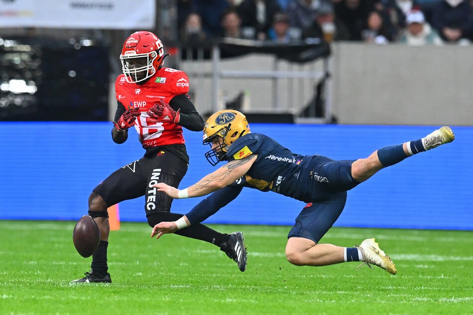 Die Dresden Monarchs trafen zuletzt beim GFL Bowl 2025 auf die Potsdam Royals.