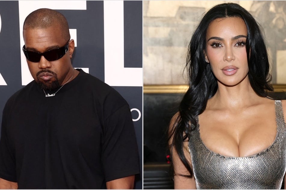 Kim Kardashian is apparently fearful that Kanye West's (l.) mental state could get worse as the exes continue to feud.