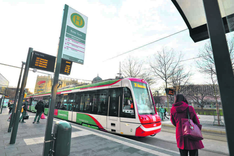 Bis ins Zentrum wird die neue City-Bahn von Limbach-Oberfrohna führen.