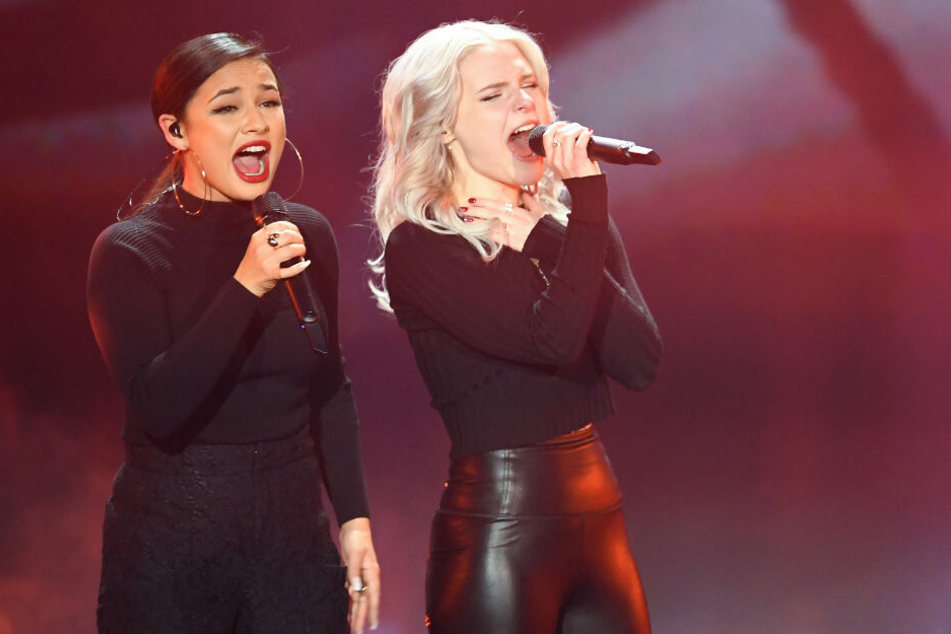 Voller Einsatz: Bei dem emotionalen Song "Sister" gibt das Duo alles.