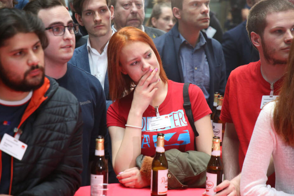 Schlechtestes Ergebnis aller Zeiten: Die Berliner SPD in Schockstarre.