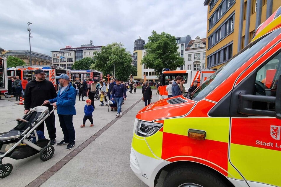 Beim Florianstag der Leipziger Feuerwehr kann am Samstag die neue Hauptfeuerwache unter die Lupe genommen werden.