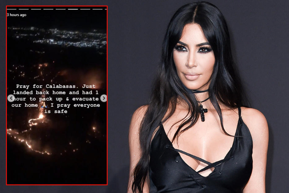 Kim Kardashian und Ehemann Kanye West mussten ihr Haus verlassen.