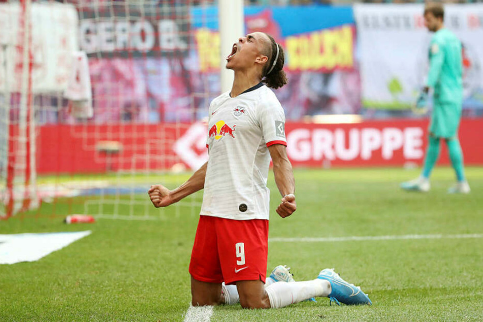 Erzielte das wichtige 2:0: Yussuf Poulsen.