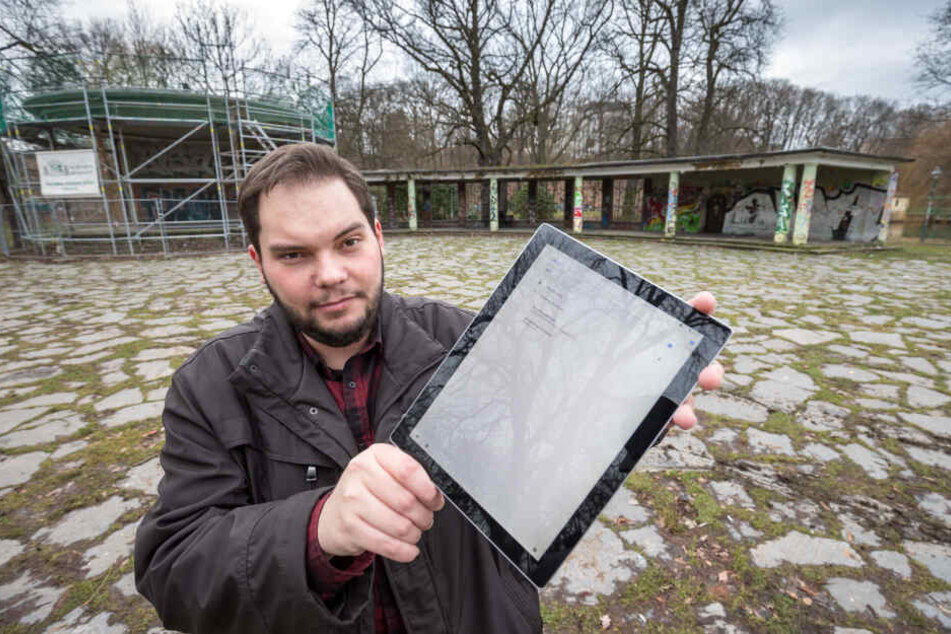 Stadtrat Toni Rotter (32, Chemnitz für alle) wünscht sich ein freies Internet für Chemnitz.