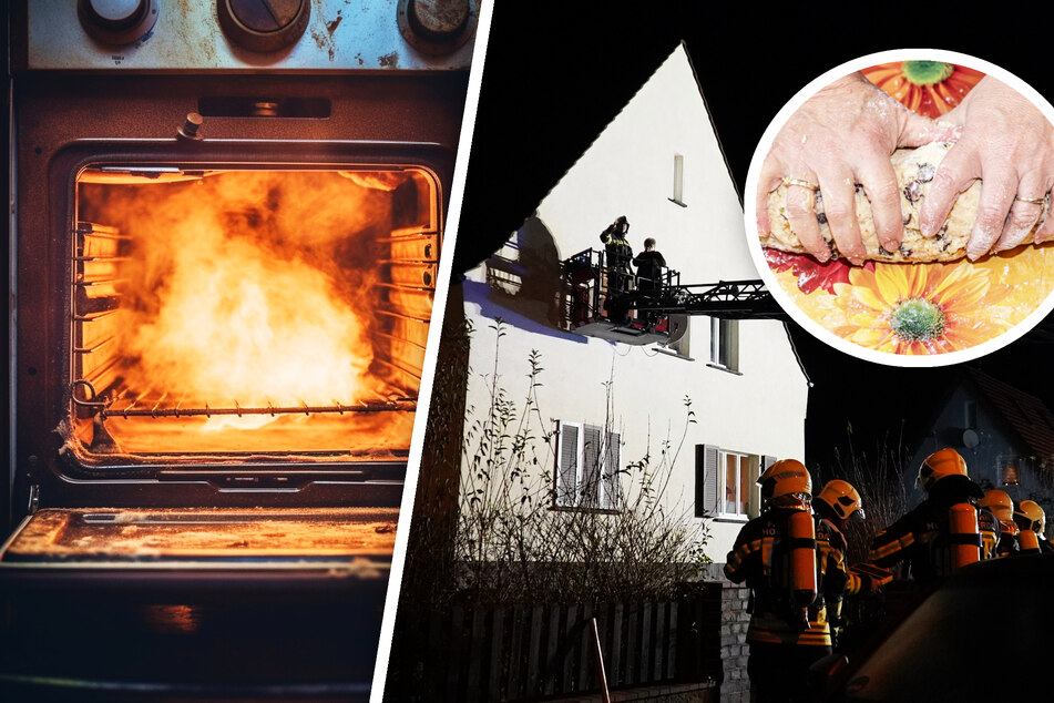 Oh, riecht das fies! Küchenbrand beim Stollenbacken fordert drei Verletzte