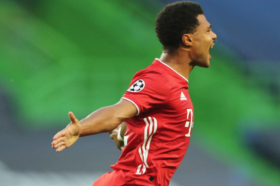 Serge Gnabry und der FC Bayern München stehen im Finale der Champions League. Der 25-Jährige hat mit seinen Treffern großen Anteil.