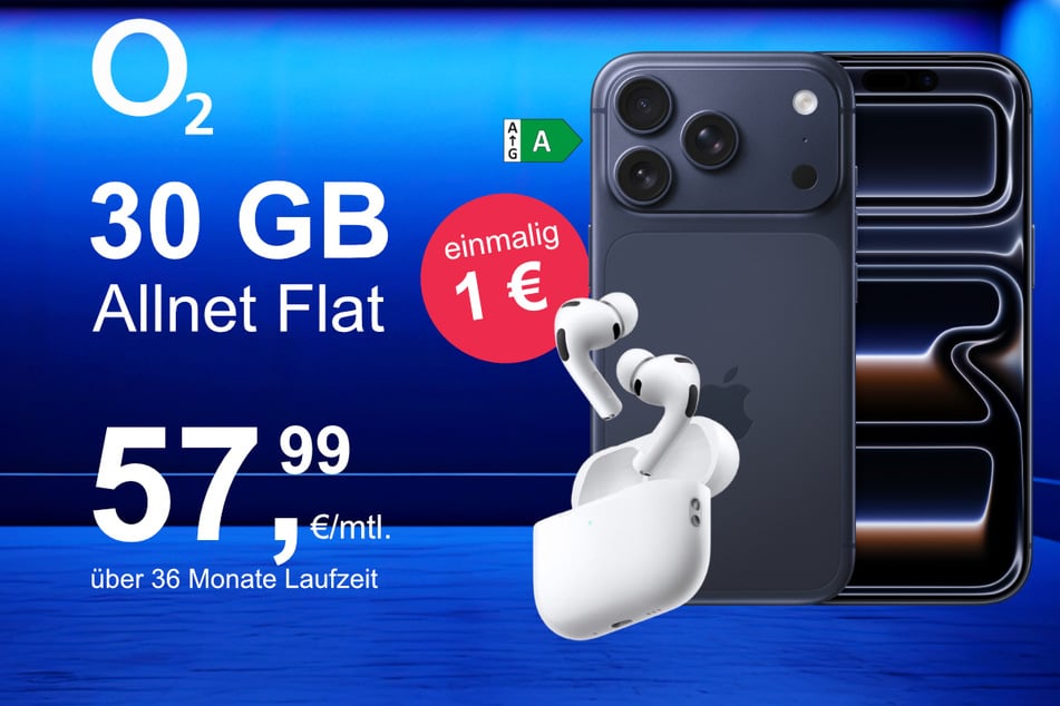 Bei o2 gibt's das iPhone 17 Pro jetzt mit Watch Ultra 3 im Bundle exklusiv für nur 1 Euro.