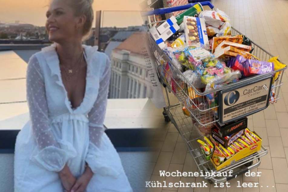 Ein Einkaufswagen voller Kalorienbomben: Was ist nur mit Sara Kulka los?