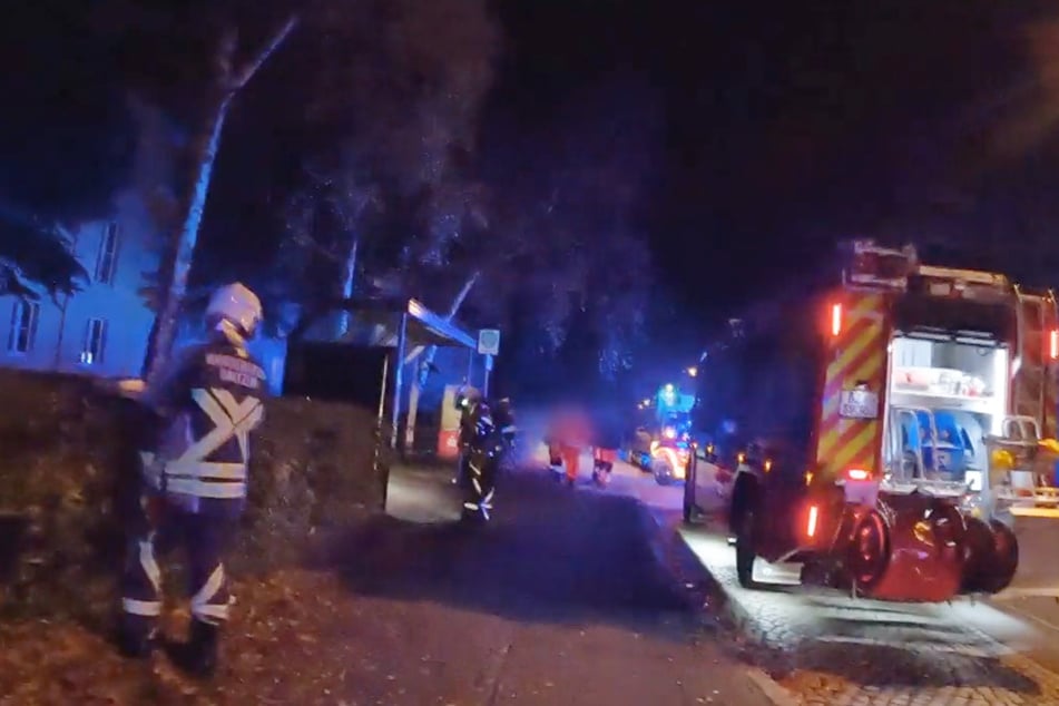 Die Bautzner Feuerwehr rückte zu einem Brand in Bautzen aus.