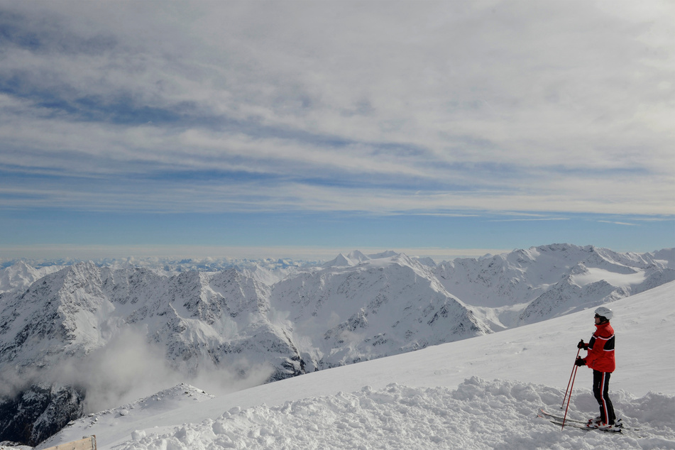 Glaciers in the Swiss Alps are melting at an alarming rate.