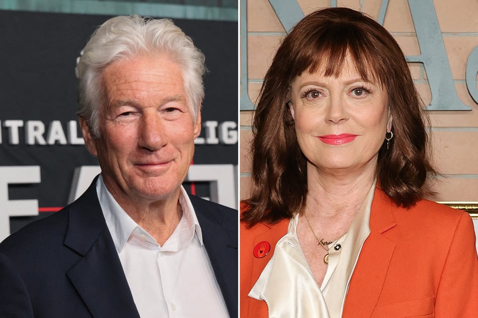 Leading Hollywood actors, including Richard Gere (l.) and Susan Sarandon, denounced genocide in Gaza in a letter released on the eve of the Cannes film festival.