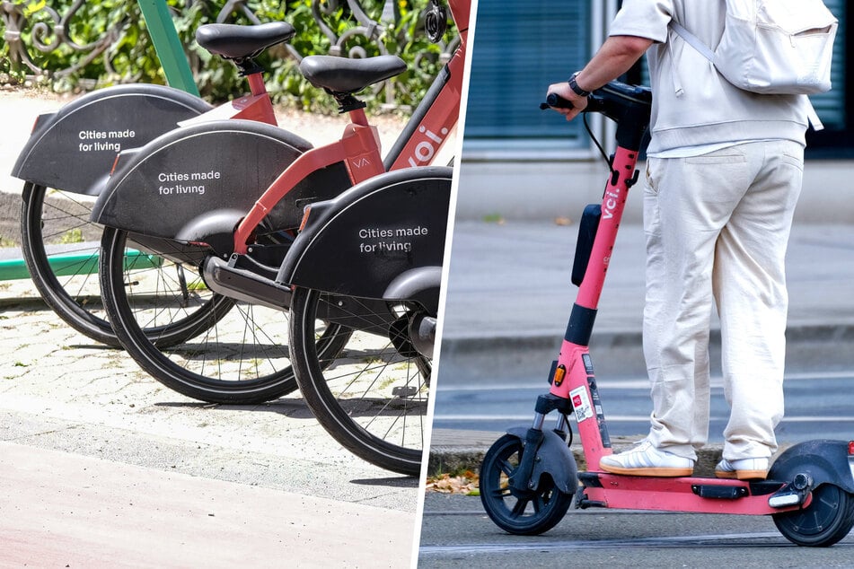 Dresden: Ein Neuer ist in der Stadt: Korallenrote Kisten mischen Dresdner E-Scooter-Szene auf