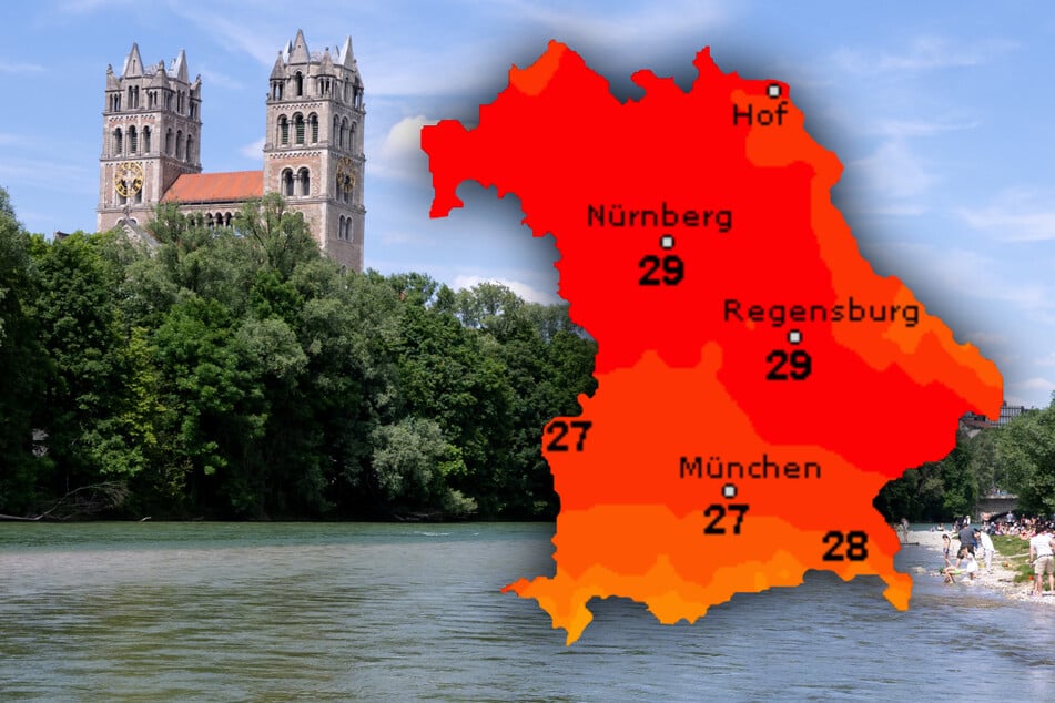 Das Wetter in München und Bayern kann sich in den kommenden Tagen auch weiterhin sehen lassen.