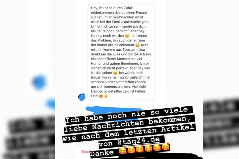Das Bild zeigt den Screenshot einer Instagram-Story von Sängerin Josimelonie