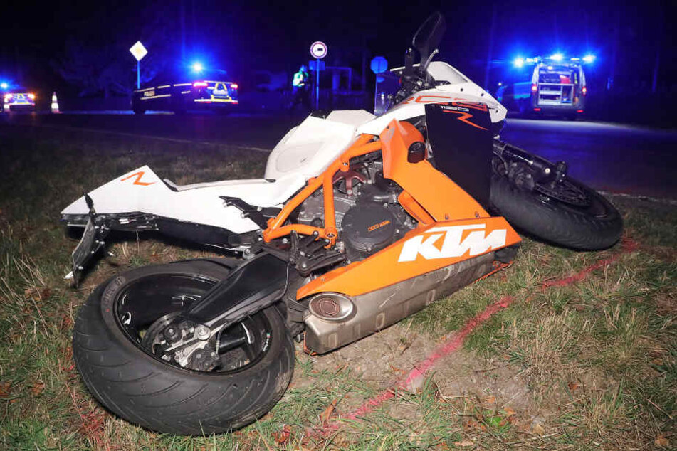 Schwer verletzt wurde der Kradfahrer bei dem Crash.