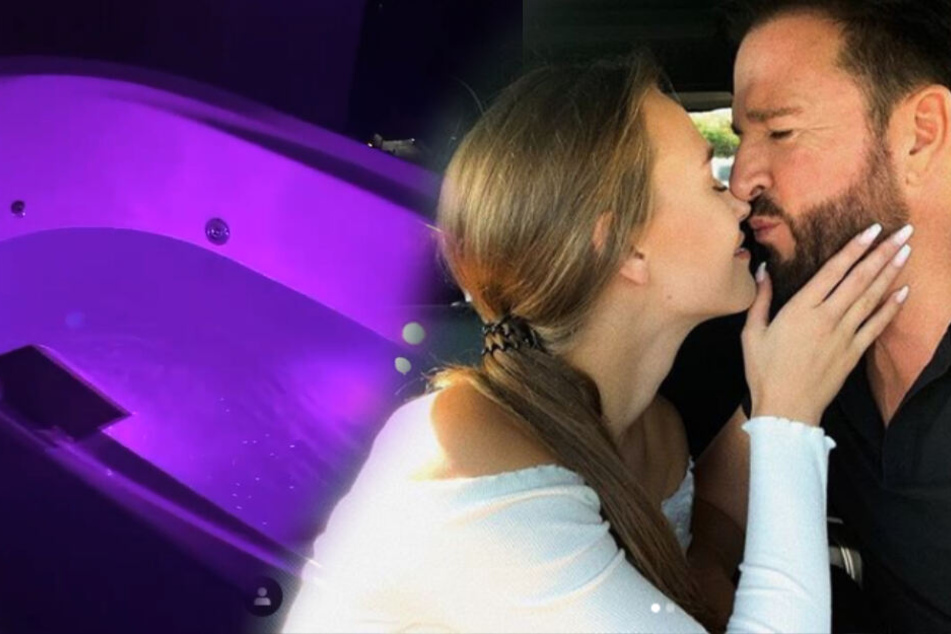 Laura Müller zeigte in ihrer Insta-Story, wie sie sich Badewasser einließ. Ob der Wendler da mitbaden durfte?