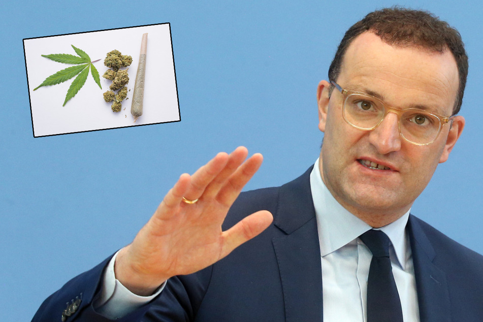 Gesundheitsminister Jens Spahn (41, CDU) ist gegen eine Legalisierung von Cannabis.