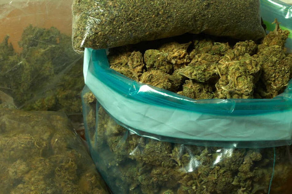 Die Polizei stellte unter anderem 750 Gramm Marihuana sicher. (Symbolbild)