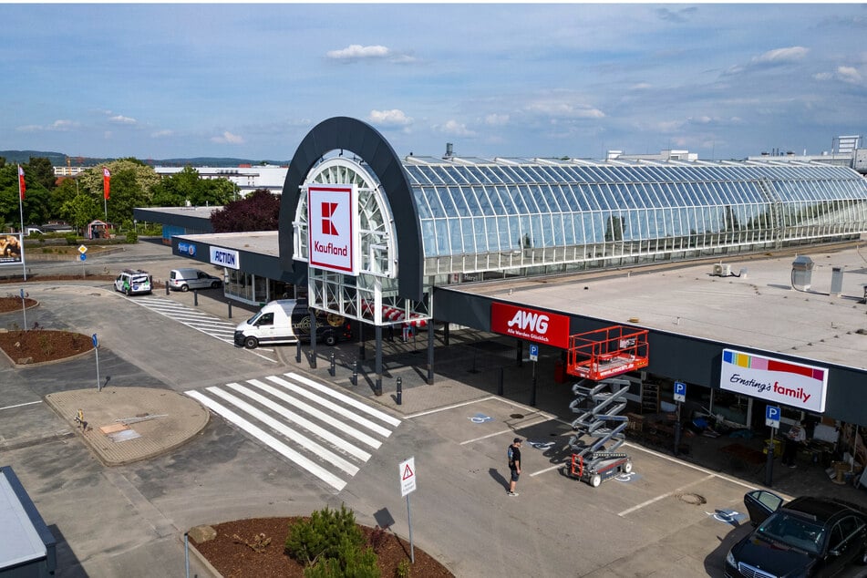 Neues Leben an der Hauptstraße in Heidenau: Am Donnerstag eröffnet Kaufland hier seine Filiale.