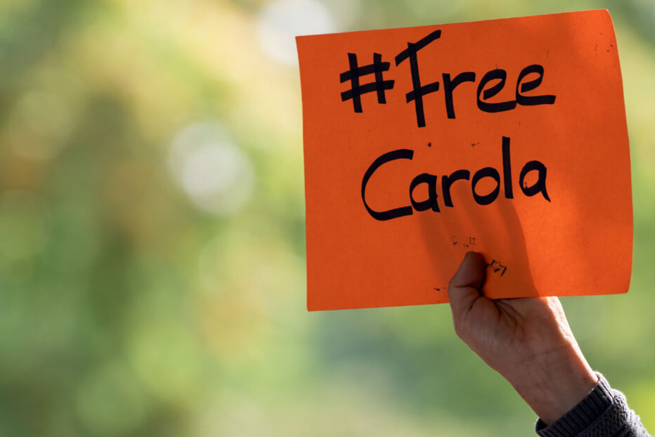 Carola Rackete war am Samstag von der italienischen Polizei verhaftet. (Symbolbild)