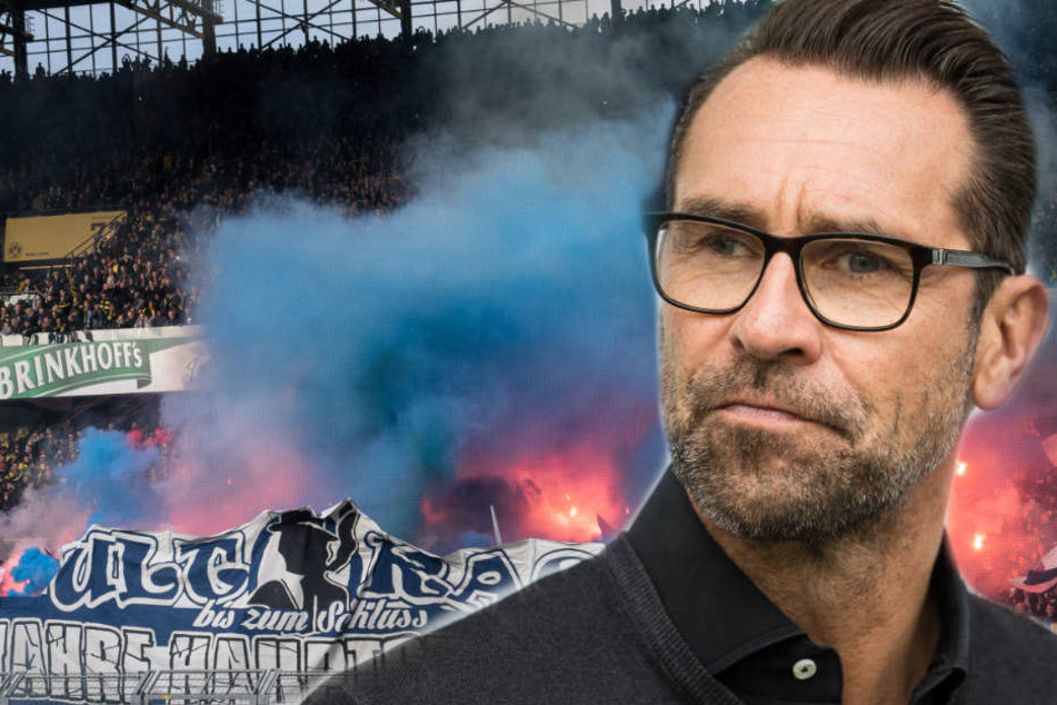 Michael Preetz (51) kann die Kritik der Fans am Polizei-Einsatz bei der Randale in Dortmund nicht nachvollziehen.