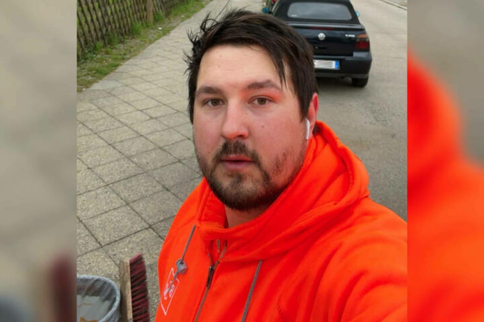 Dieses Bild gehört der Vergangenheit an: Kevin Pannewitz (30) hat seinen Job bei der Berliner Stadtreinigung gekündigt.