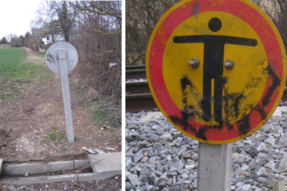 An derselben Stelle kam es laut Polizei schonmal zu einem Vorfall: Auch am Freitag hatten Unbekannte eine Betonplatte auf die Schienen gelegt.
