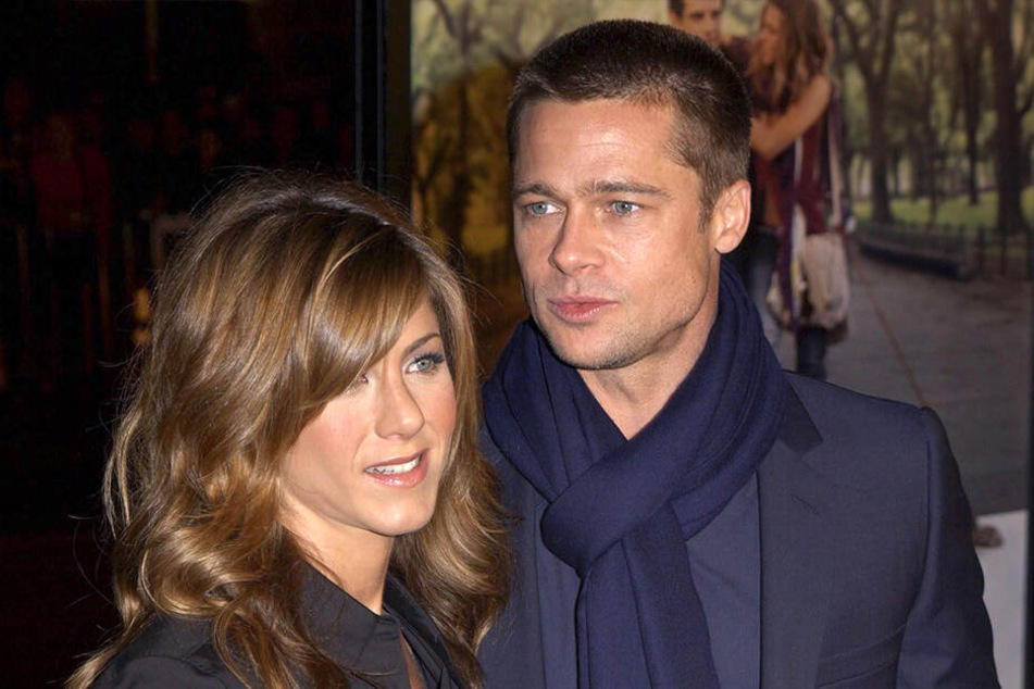 Jennifer Aniston und Brad Pitt 2004 bei der Weltpremiere des Films "... und dann kam Polly" in Los ANgeles.