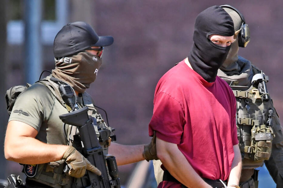 Das Foto vom 2. Juli 2019 zeigt Stephan E., den Tatverdächtigen im Mordfall Lübcke.