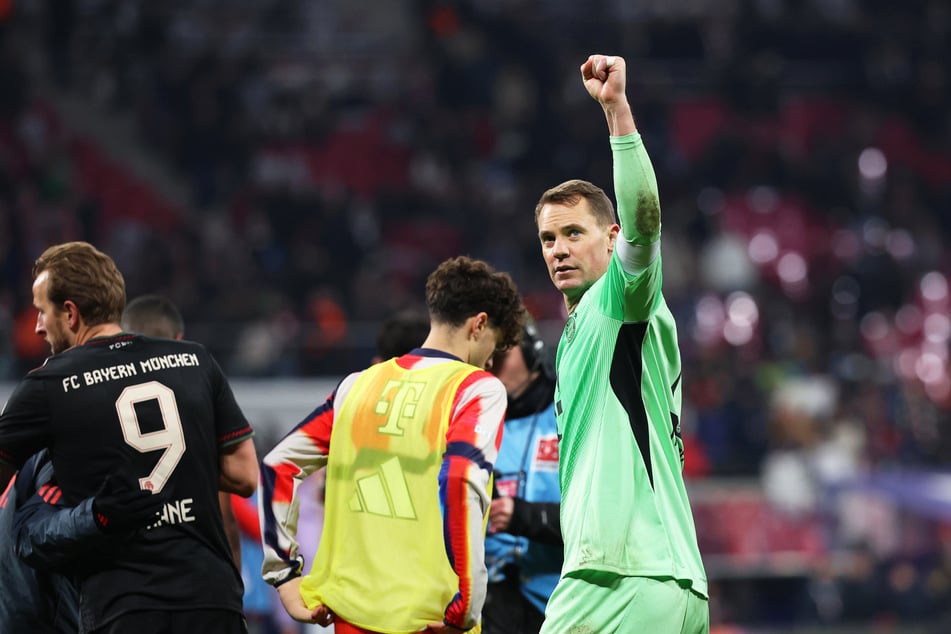 Manuel Neuer (39) begeisterte gegen Leipzig im Tor.