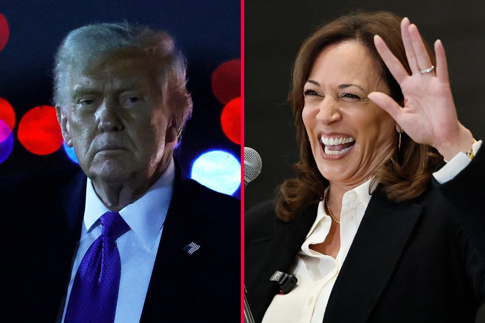 President Donald Trump demanded that Kamala Harris apologize to him for comments she made about the 2024 election.