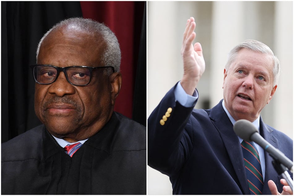 Supreme Court Justice Clarence Thomas blocks Lindsey Graham testimony