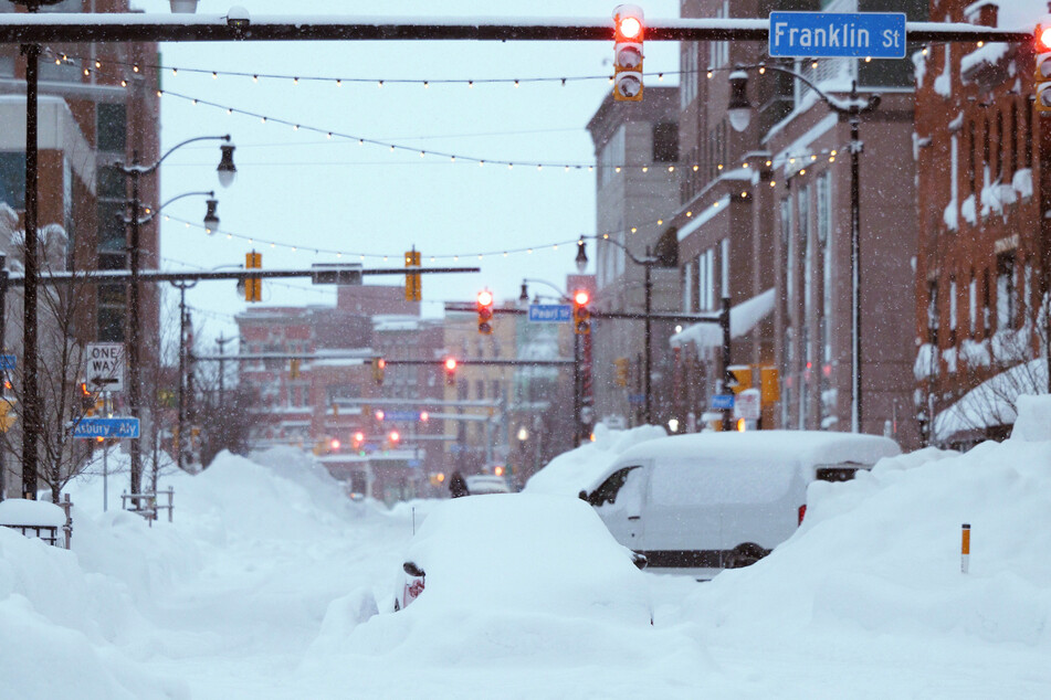 Die Großstadt Buffalo war von dem arktischen Schneesturm besonders betroffen.
