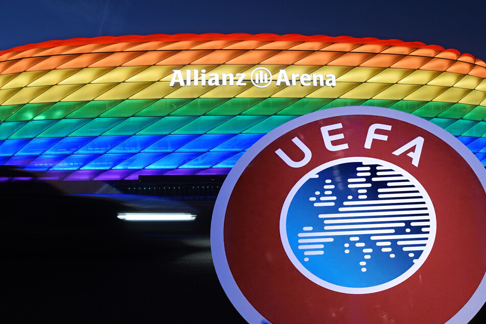 UEFA trägt nun selbst Regenbogenfarben, verteidigt aber auch das Urteil zur Münchner Arena