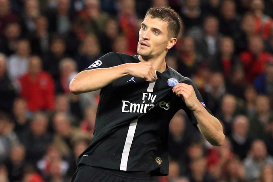 Noch trägt Meunier das Wappen von PSG auf der Brust. Ab Sommer wird es dann wohl ein anderes sein.