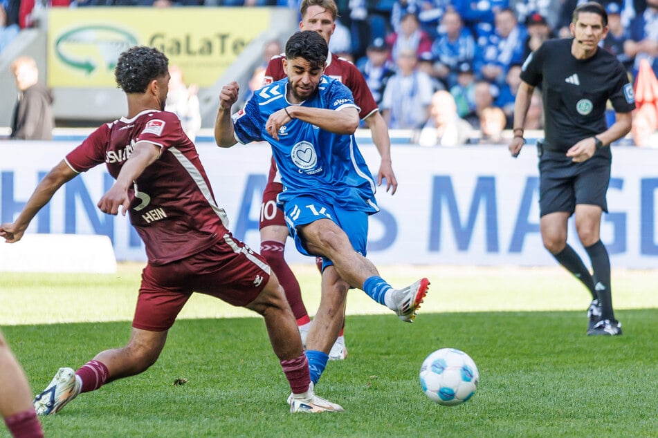 Abu-Bekir El-Zein (22) streift sich künftig das Trikot des SSV über.