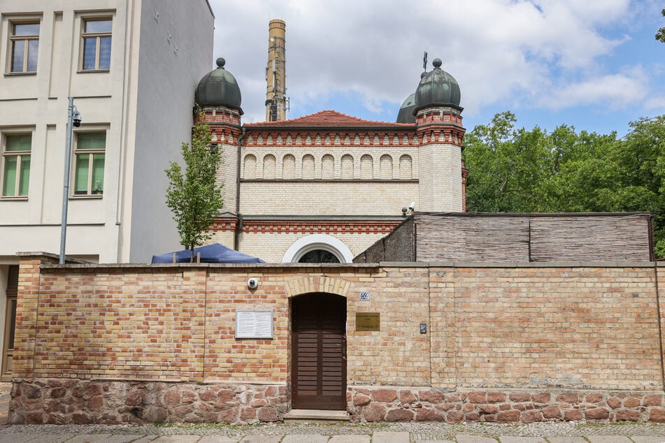 Die Synagoge im Paulusviertel in Halle.