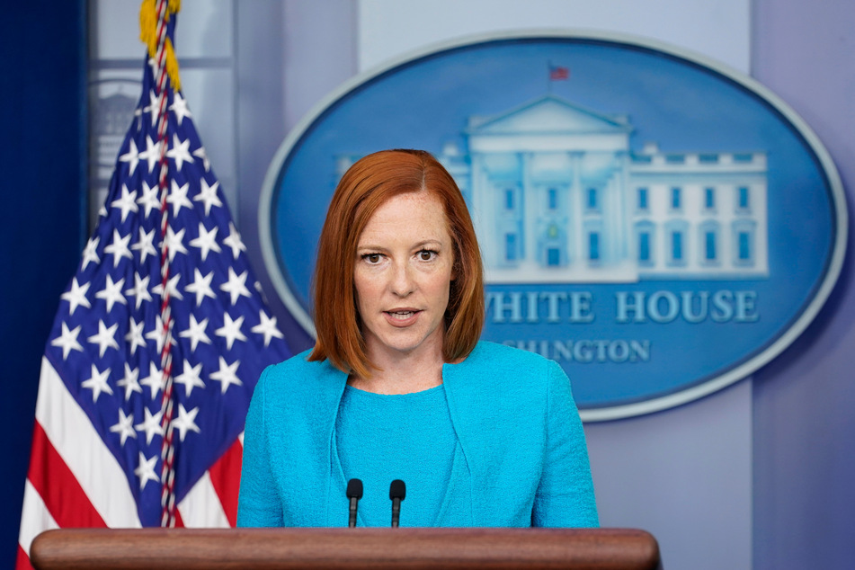 Die Sprecherin des Weißen Hauses: Jen Psaki (42).